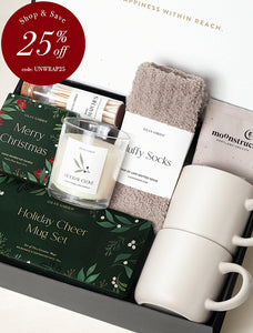 Let's Get Cozy Gift Set - Merry Christmas